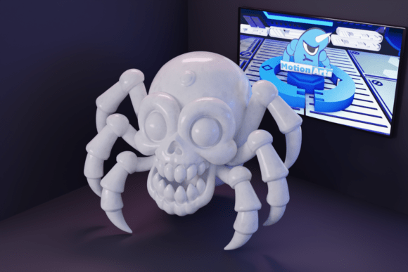 Aranha Cartoon: Uma Análise de Design e Utilidade para Impressão 3D