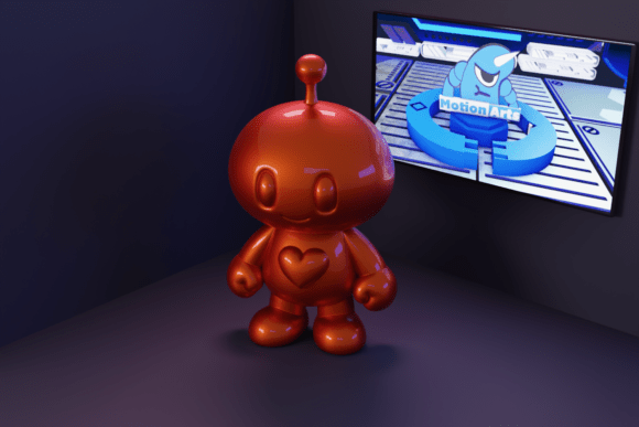 Boneco Engraçado Amor: 3D Model for Fun