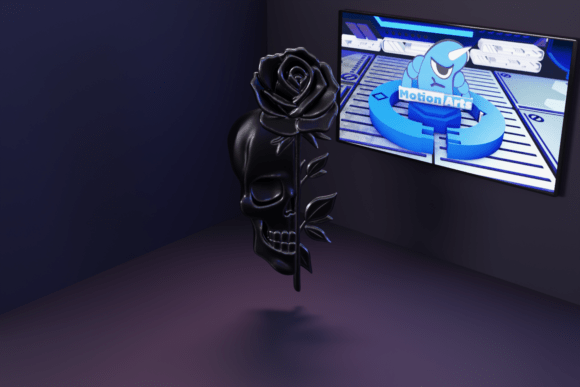 Caveira Flor Cartoon: A Bold Design Statement