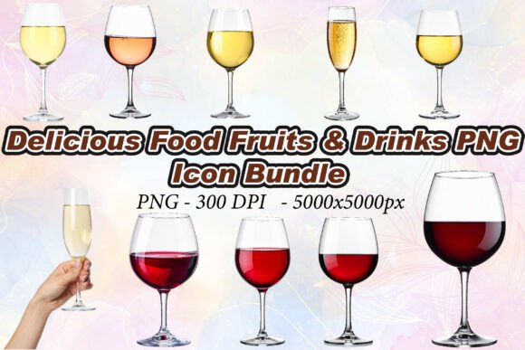 Delicious Food Fruits Drinks PNG Collection