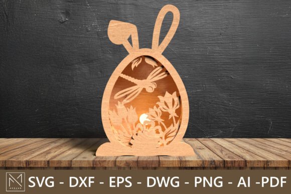 Easter Egg Lantern - Laser Cut File SVG: A Strategic Asset for Creators and Entrepreneurs