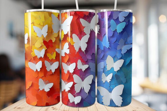 Mastering the 3D Flowers and Butterflies Tumbler Wrap for Professional Results