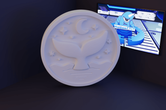 Medalha Barbatana De Baleia: Avaliação do Modelo 3D