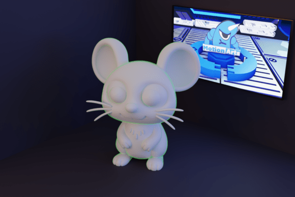 Ratinho Cartoon: Integrating 3D Assets into Creative Workflows