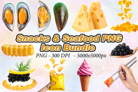 Snacks Seafood PNG: A Strategic Asset for Modern Branding and Design