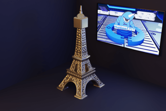 Torre Eiffel Cartoon: Bringing a Playful Parisian Icon to 3D Printing