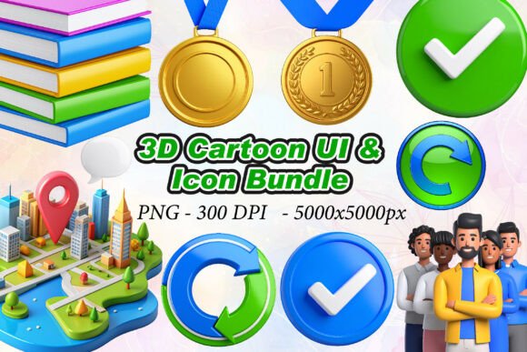 Unlocking Visual Impact: The Power of High-Resolution 3D Cartoon UI Icons in Modern Design